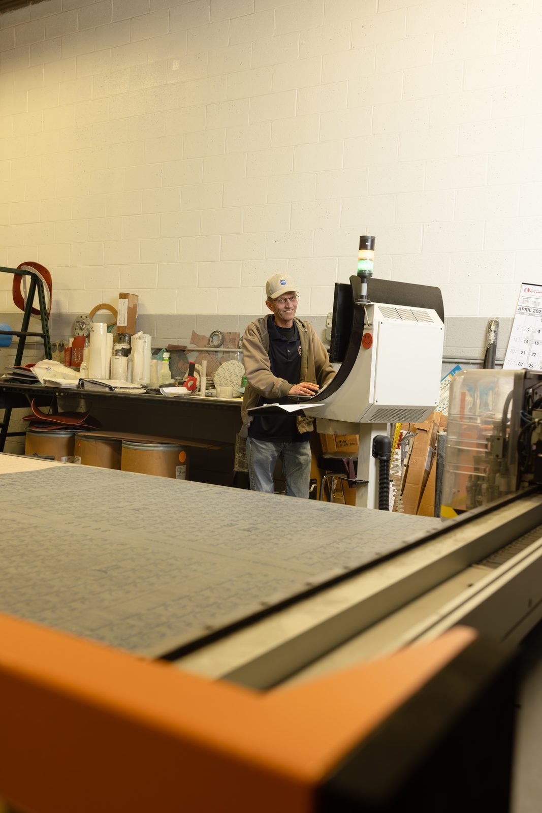 Industrial pipe inventory at MKS